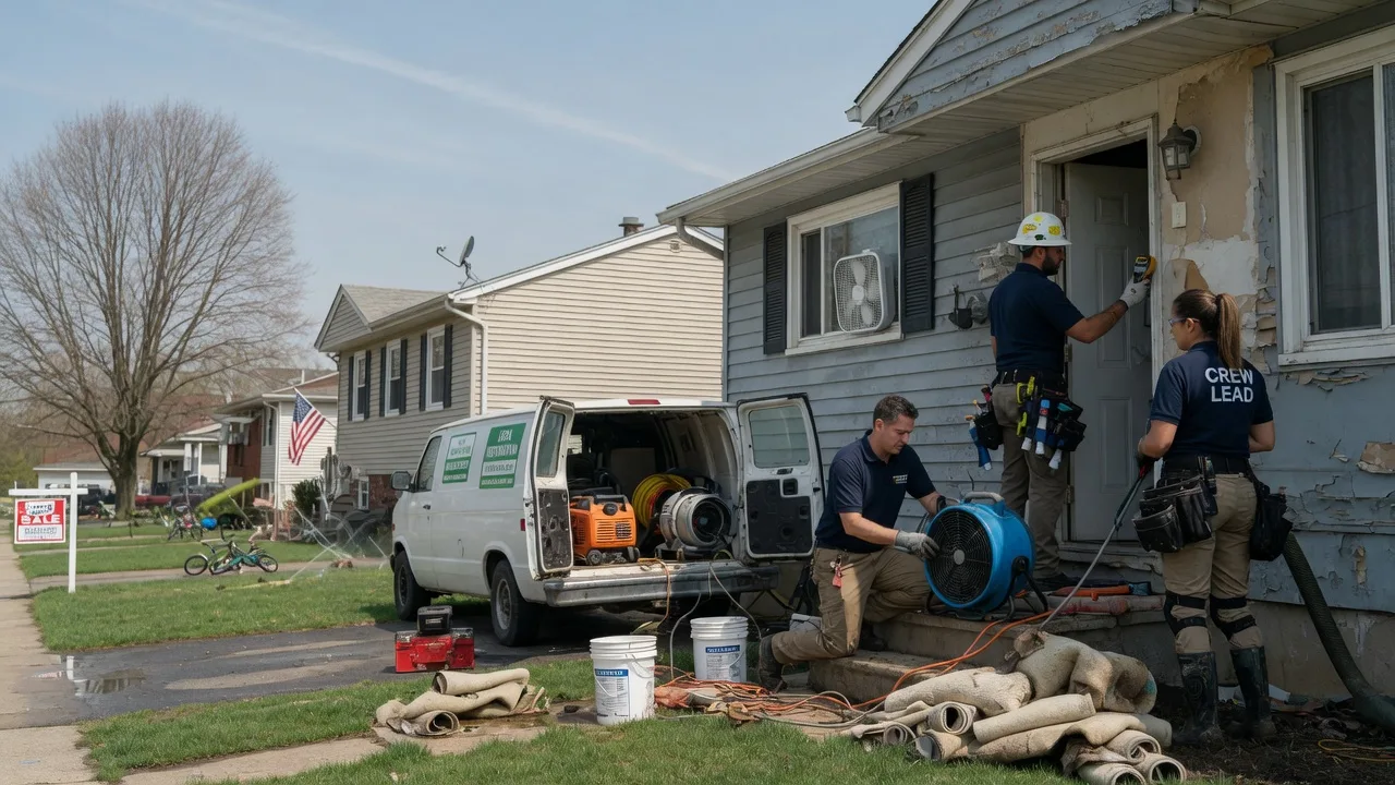 Flood Cleanup in Shreve, OH near me